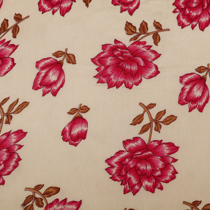 Chanderi Print Fabric