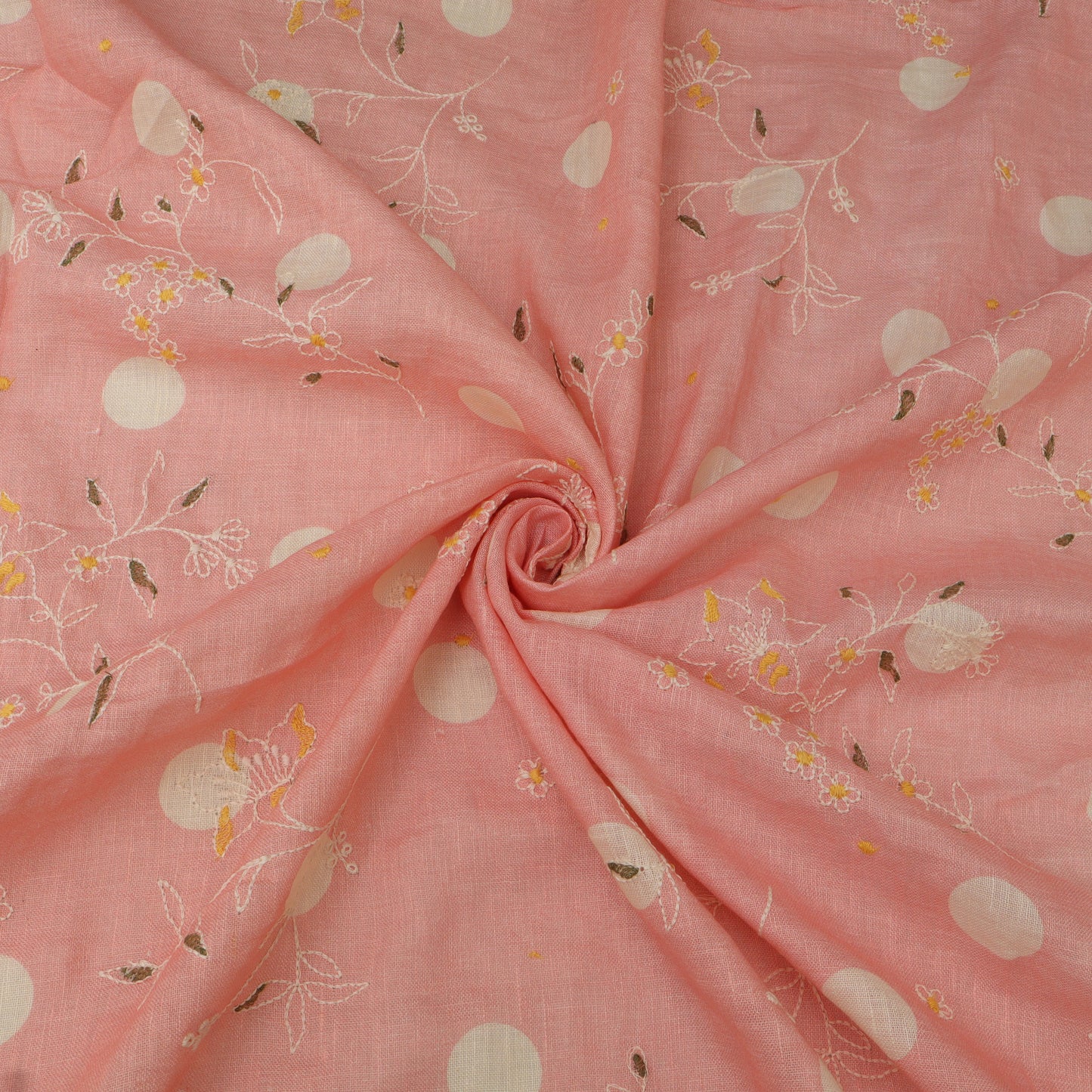 Pure Linen Embroidery Fabric