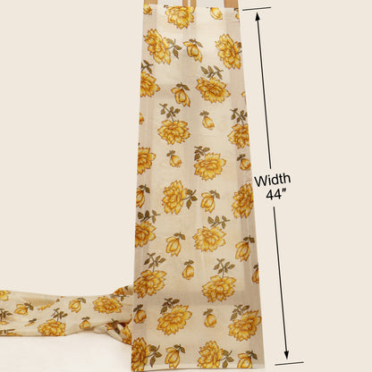Chanderi Print Fabric