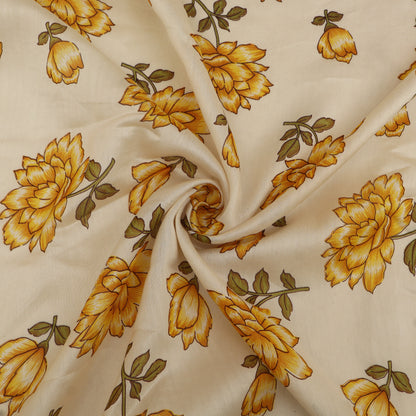 Chanderi Print Fabric