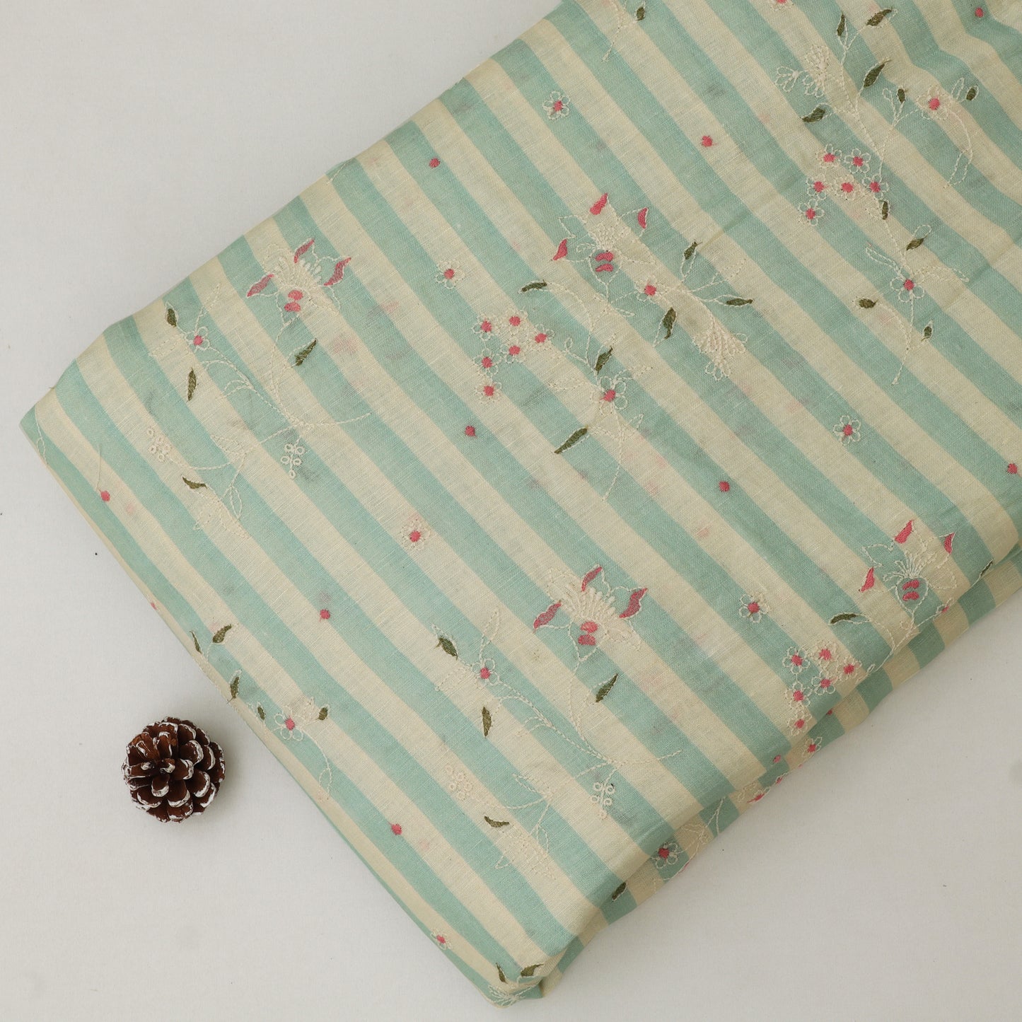 Pure Linen Embroidery Fabric