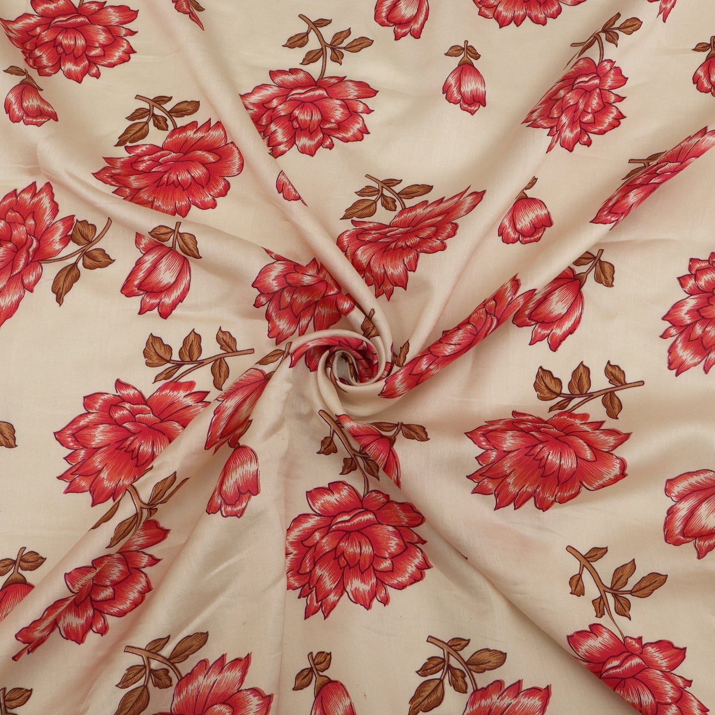 Chanderi Print Fabric