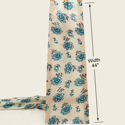 Chanderi Print Fabric