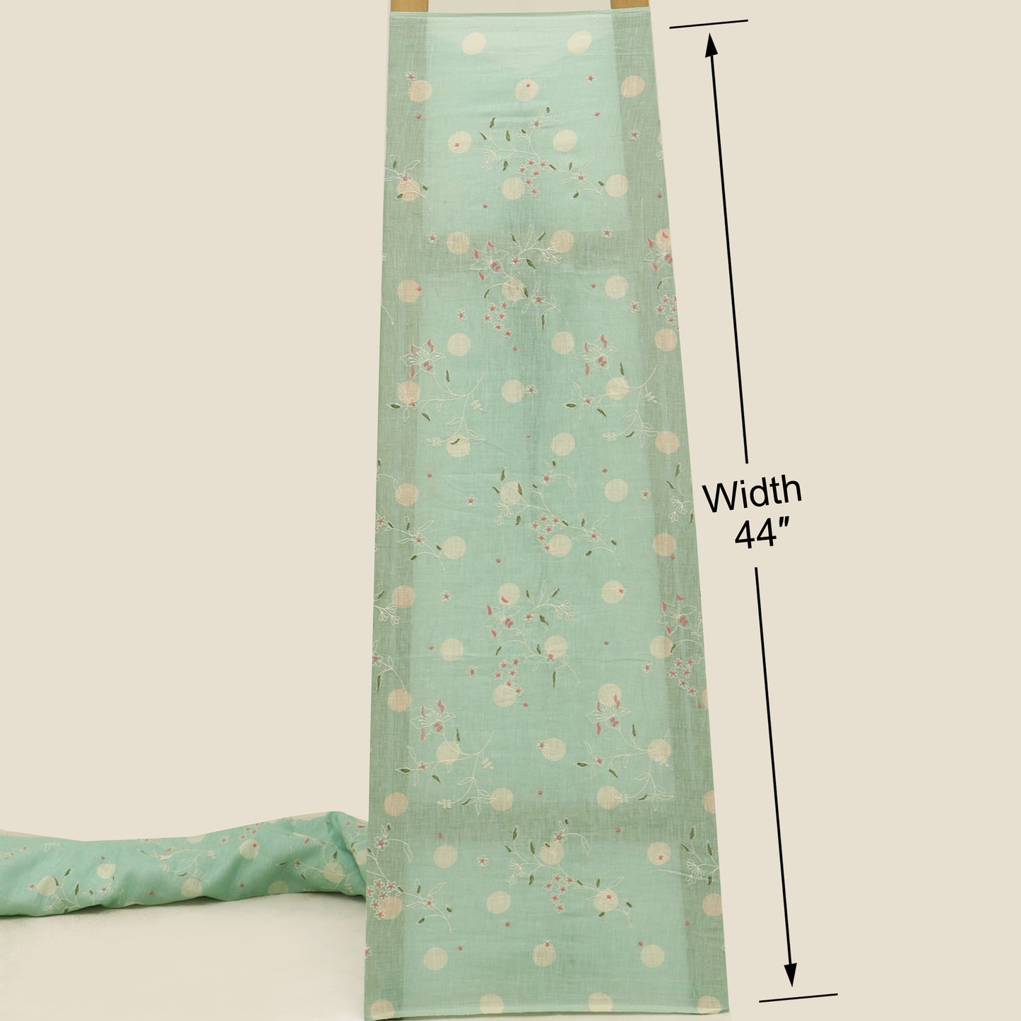 Pure Linen Embroidery Fabric