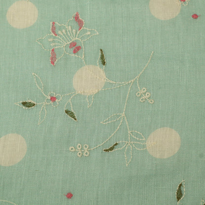 Pure Linen Embroidery Fabric