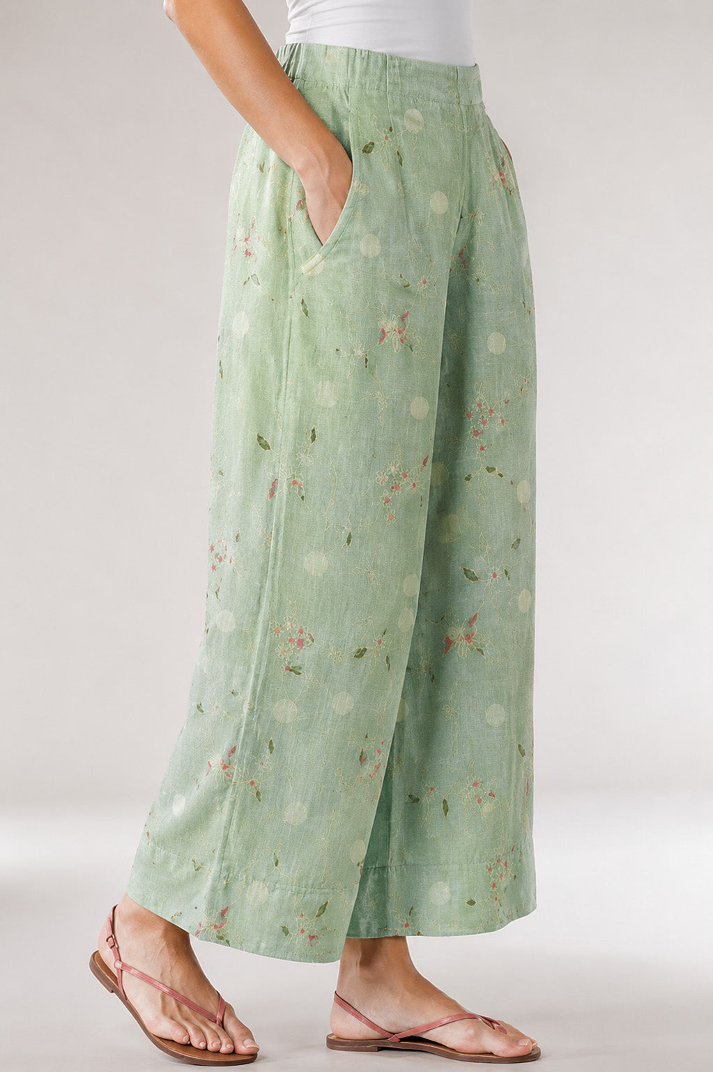 Pure Linen Embroidery Fabric