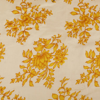 Chanderi Floral Print Fabric