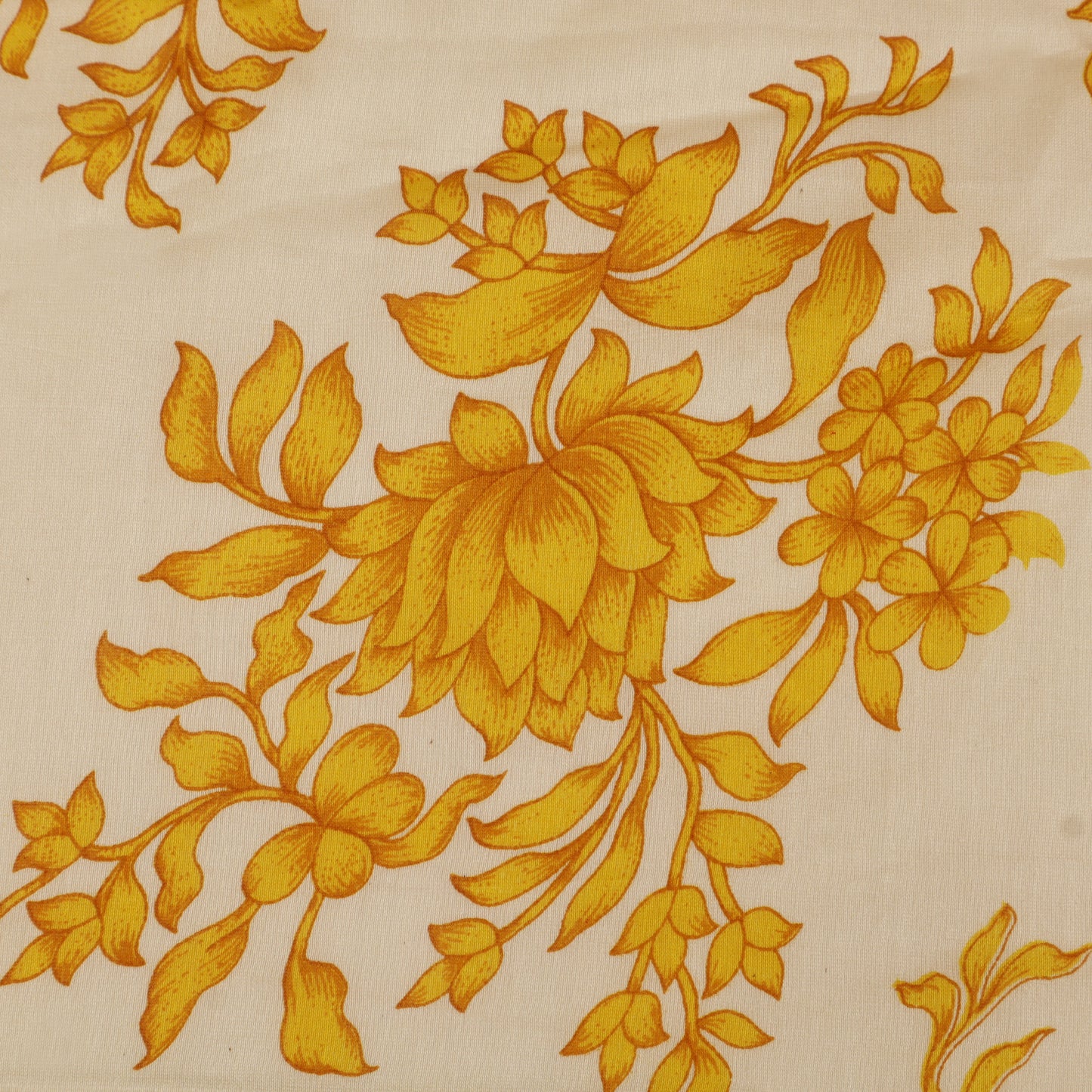 Chanderi Floral Print Fabric