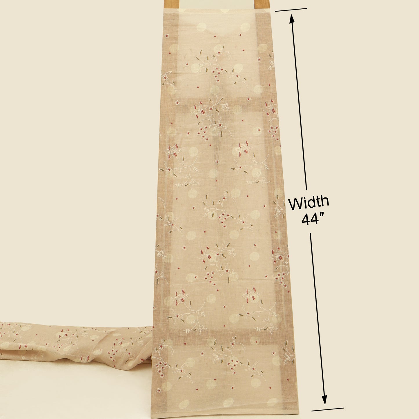 Pure Linen Embroidery Fabric