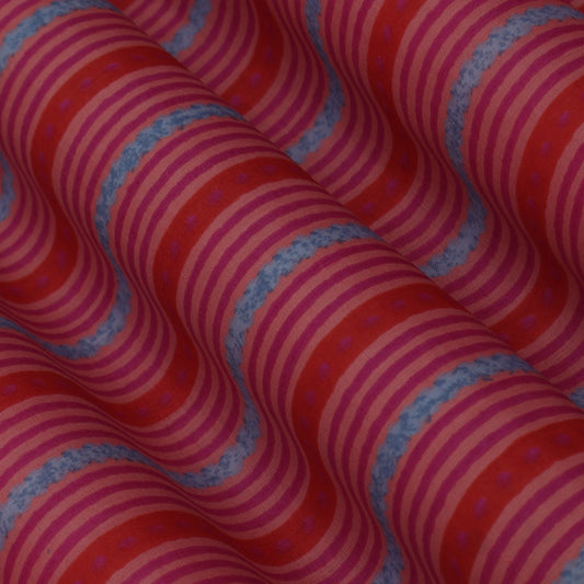 Multi Colored Cotton Print Fabric