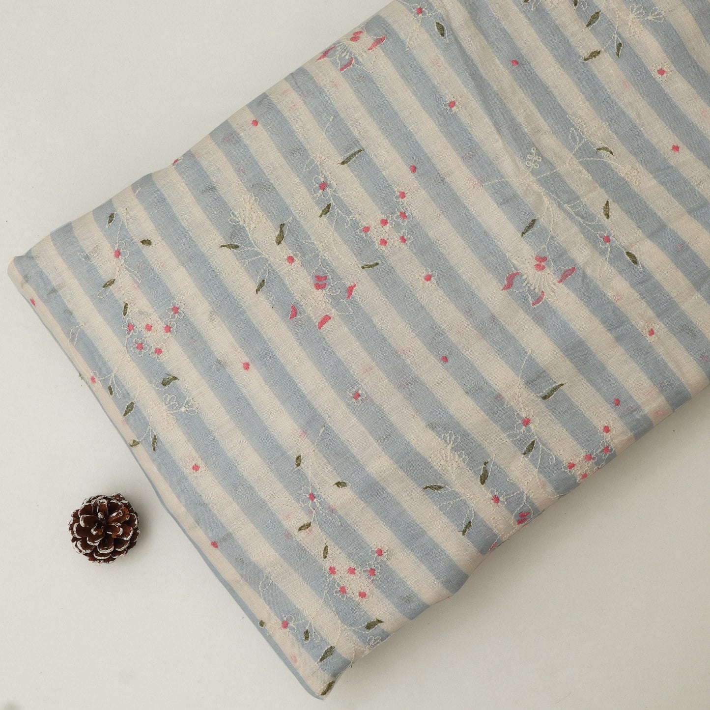 Pure Linen Embroidery Fabric