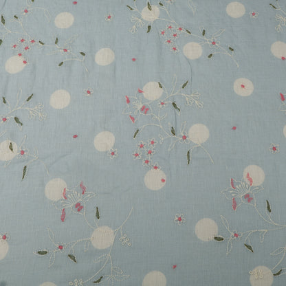 Pure Linen Embroidery Fabric
