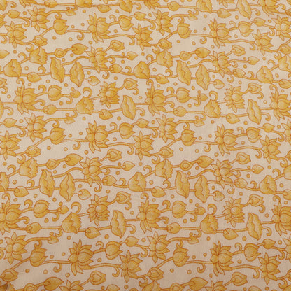 Chanderi Floral Print Fabric