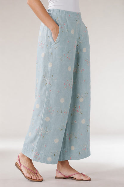 Pure Linen Embroidery Fabric
