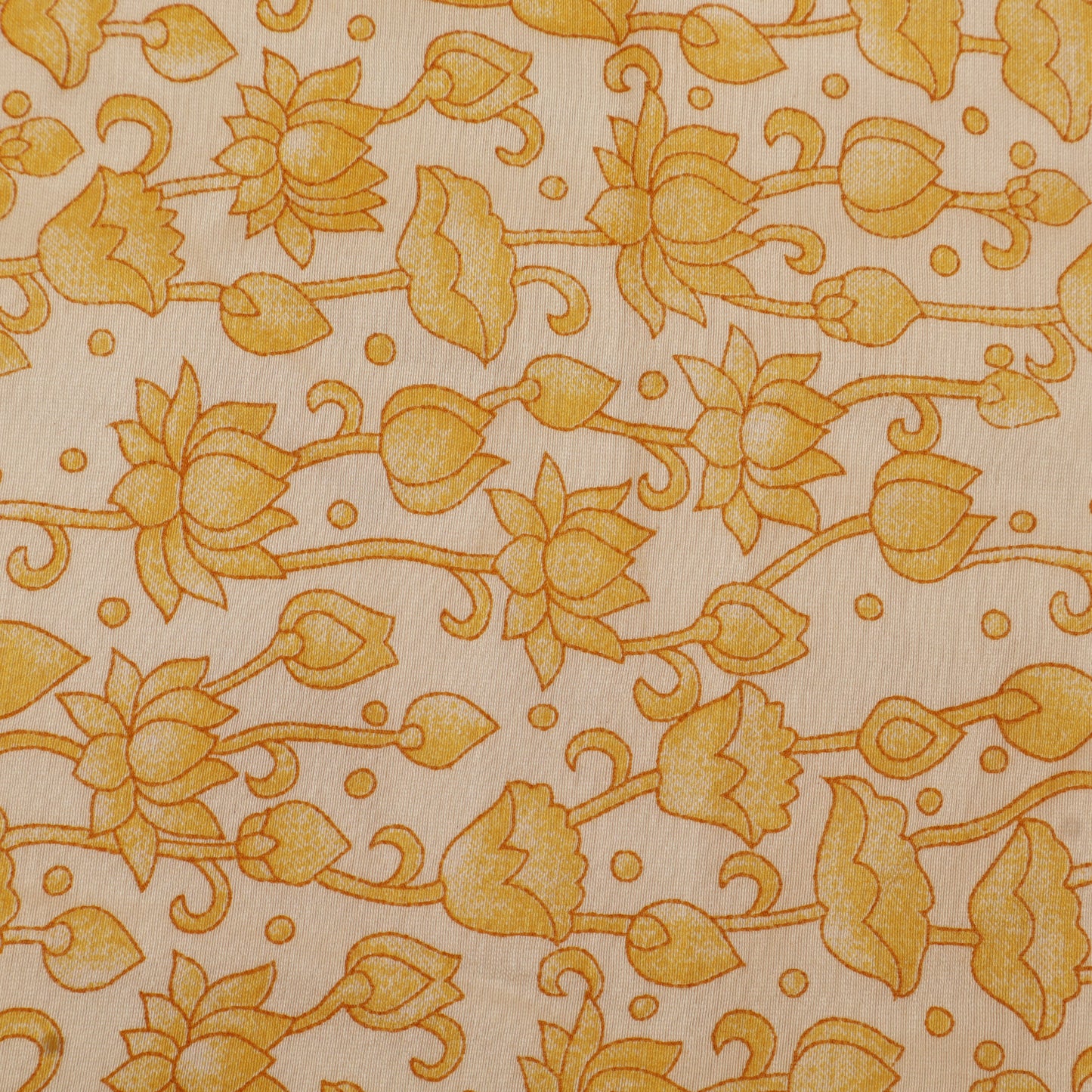 Chanderi Floral Print Fabric