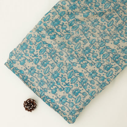 Chanderi Floral Print Fabric