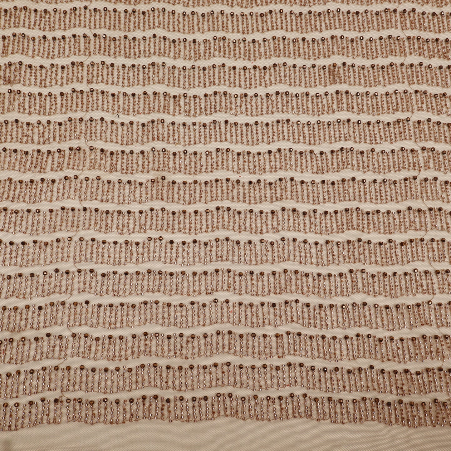 Net Sequins Embroidery Fabric