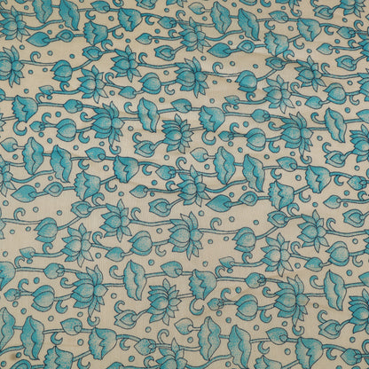 Chanderi Floral Print Fabric