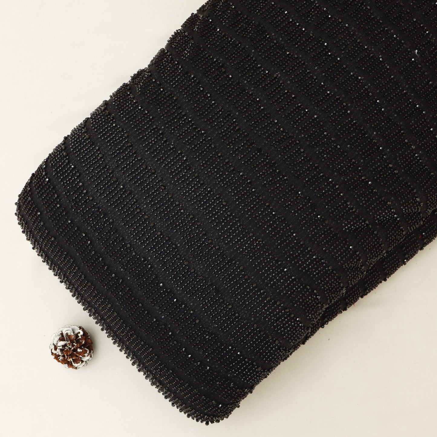 Net Sequins Embroidery Fabric
