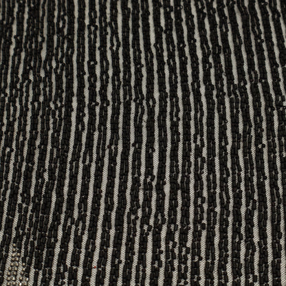 Net Sequins Embroidery Fabric.