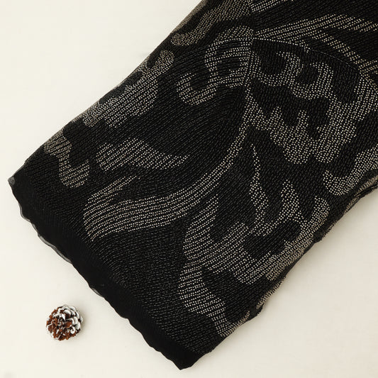 Net Sequins Embroidery Fabric.