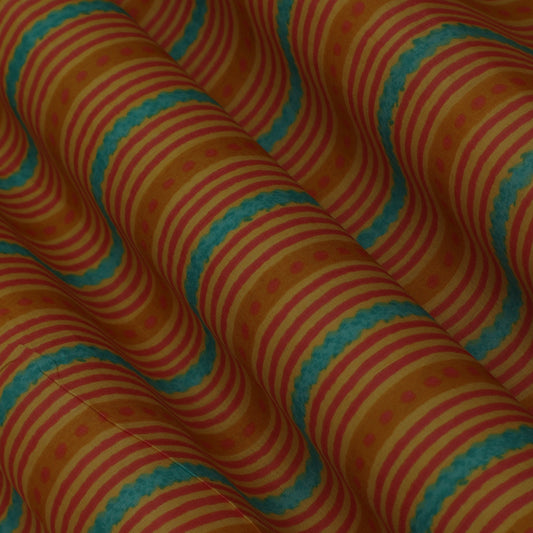 Multi Colored Cotton Print Fabric