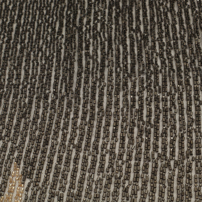 Net Sequins Embroidery Fabric.