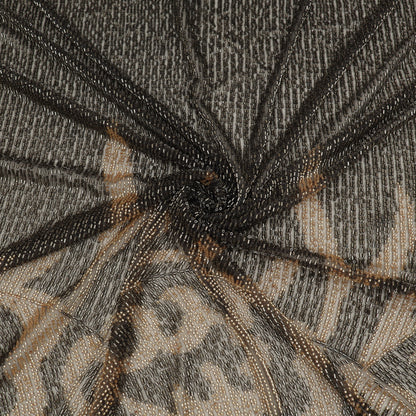 Net Sequins Embroidery Fabric.