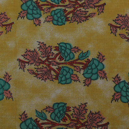 Multi Colored Cotton Print Fabric