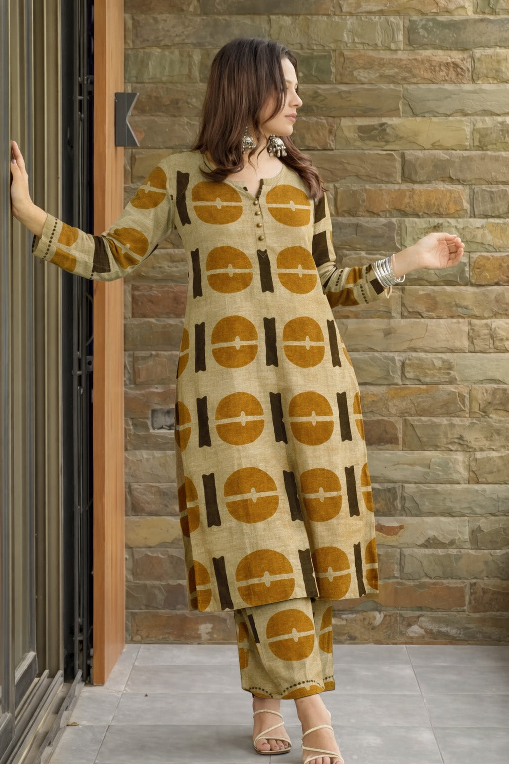 Linen Digital Print Fabric