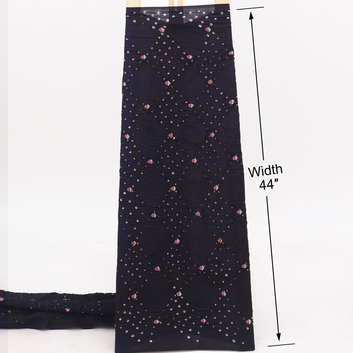 Pure Bandhani Meena Brocade