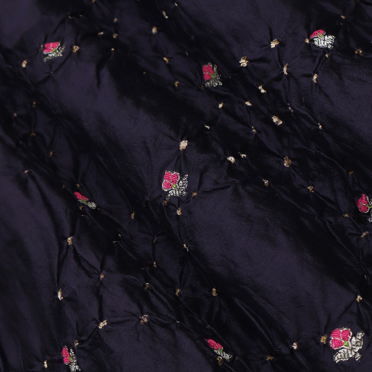 Pure Bandhani Meena Brocade