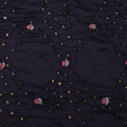 Pure Bandhani Meena Brocade