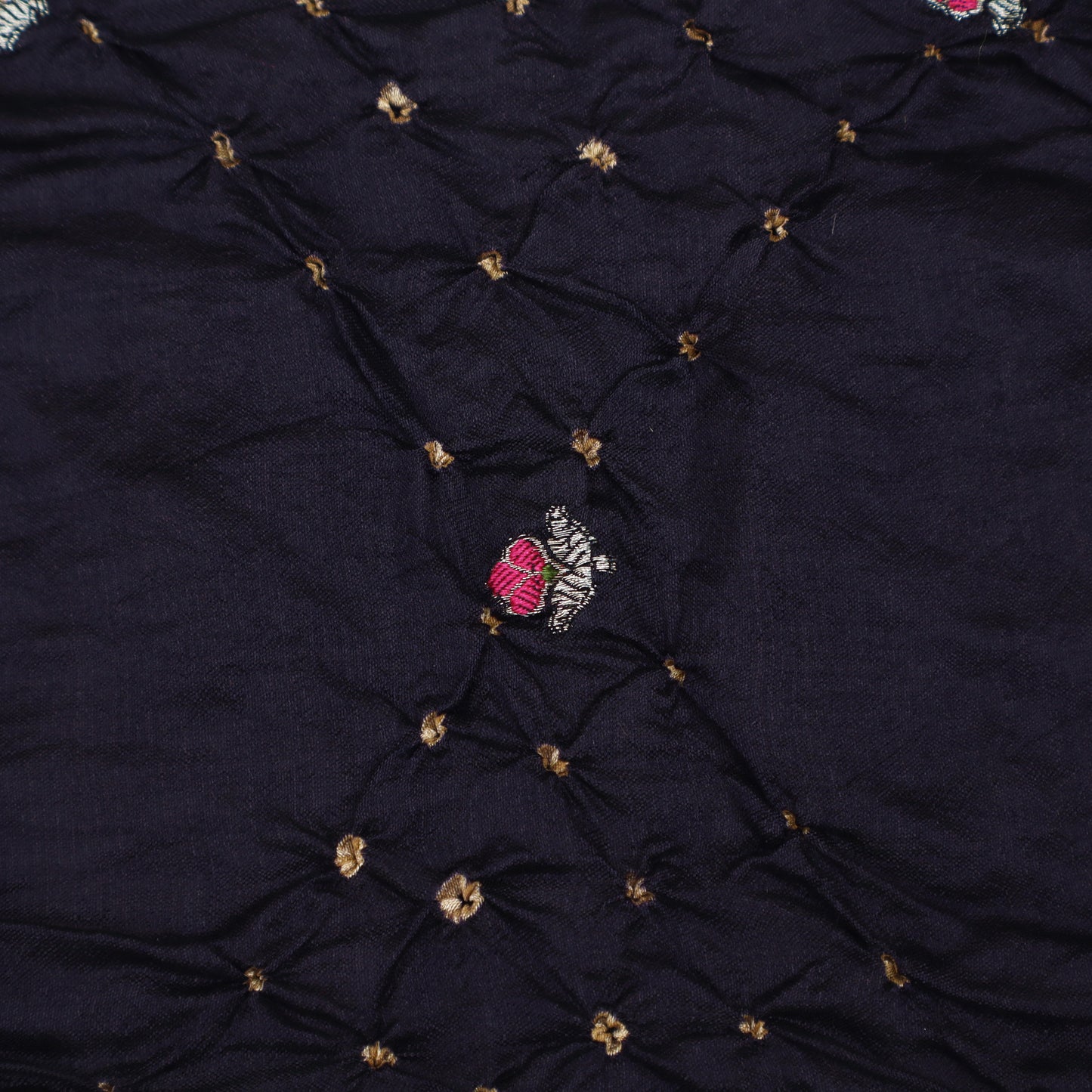 Pure Bandhani Meena Brocade