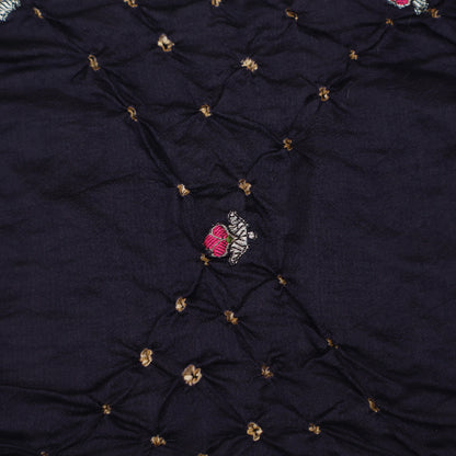 Pure Bandhani Meena Brocade