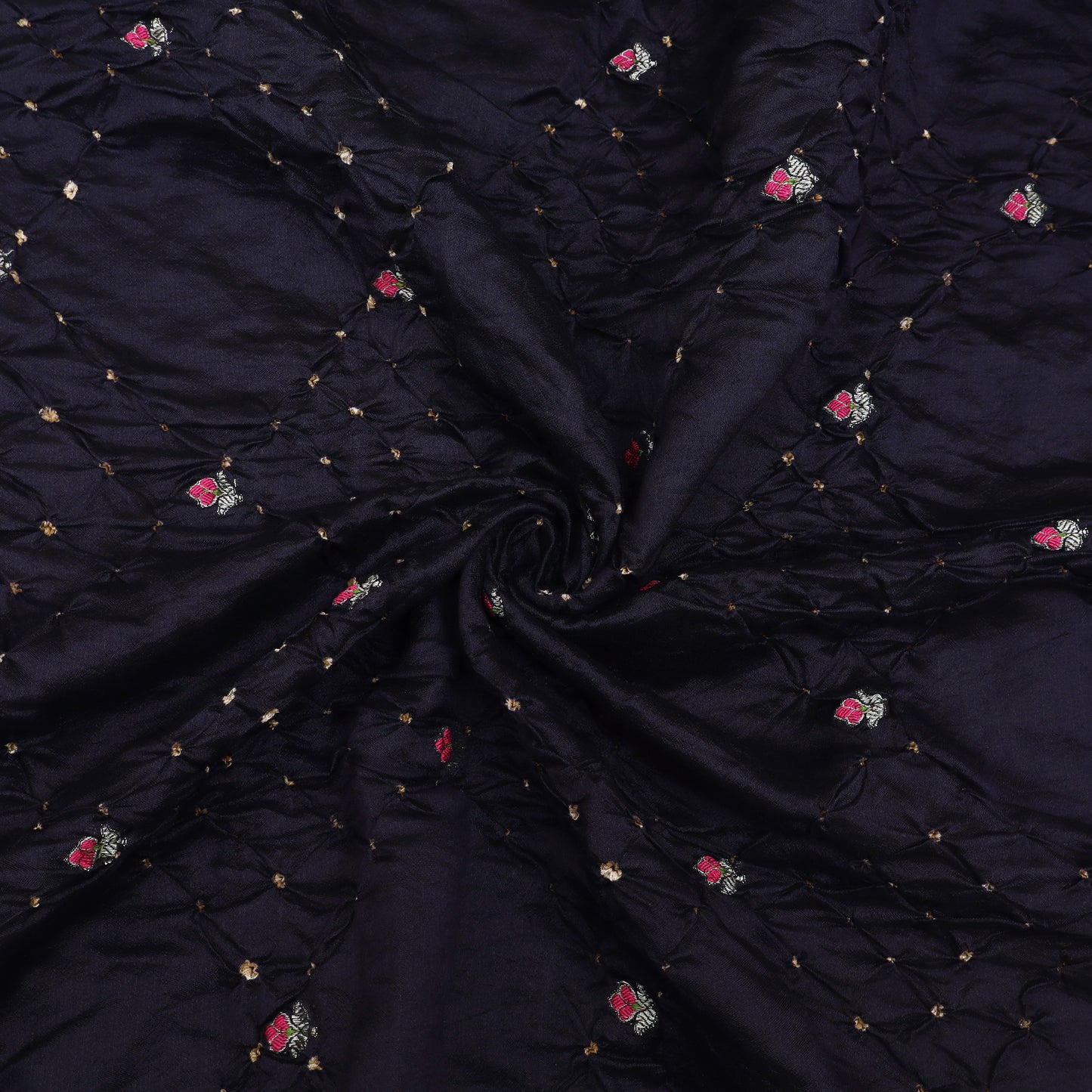 Pure Bandhani Meena Brocade