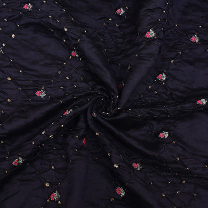 Pure Bandhani Meena Brocade