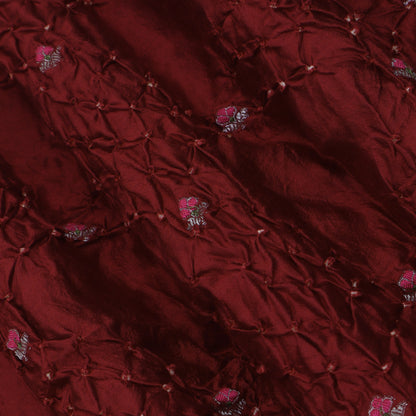 Pure Bandhani Meena Brocade