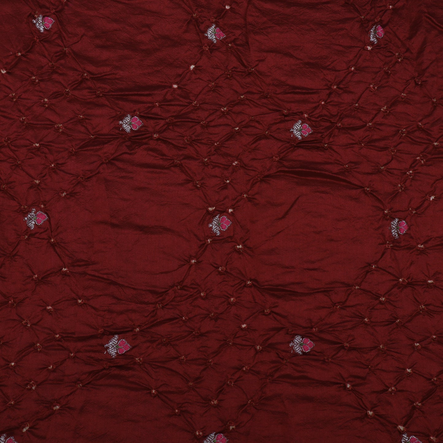 Pure Bandhani Meena Brocade