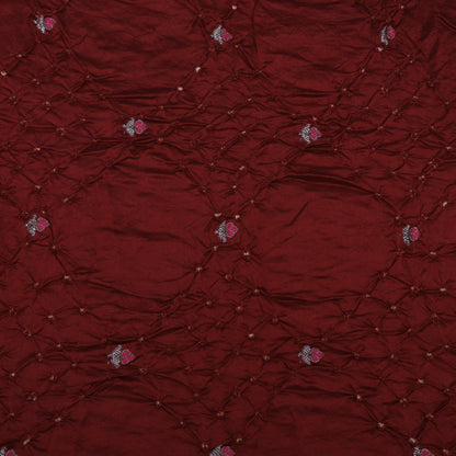 Pure Bandhani Meena Brocade