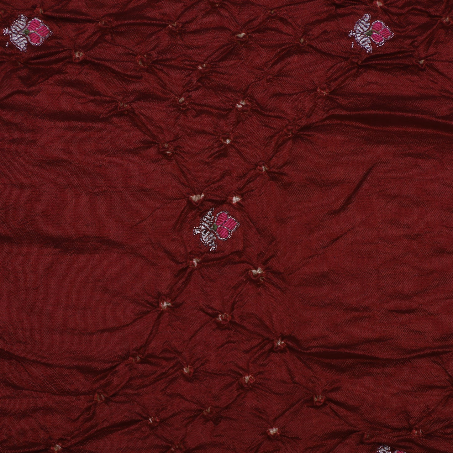 Pure Bandhani Meena Brocade