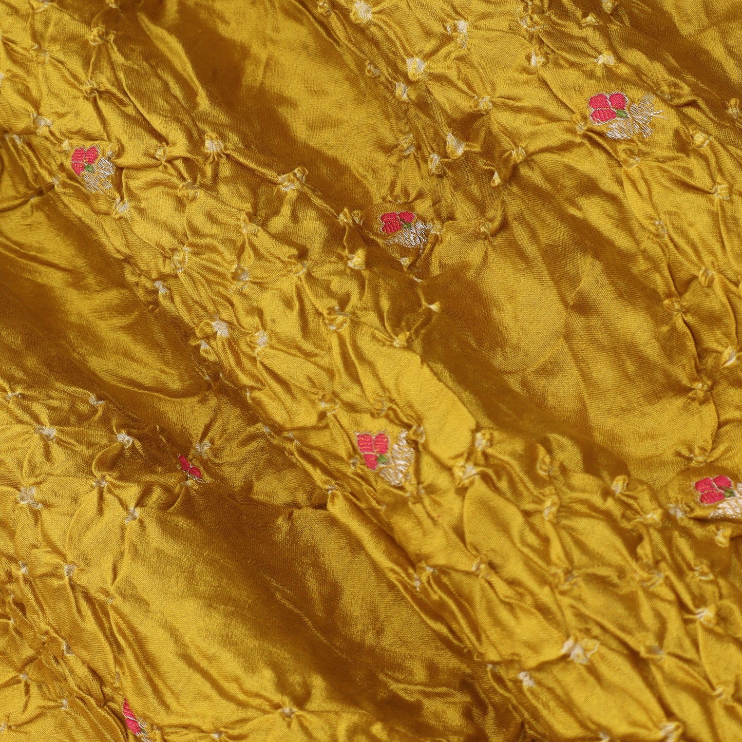 Pure Bandhani Meena Brocade