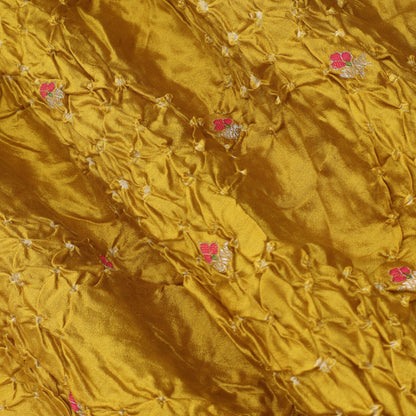 Pure Bandhani Meena Brocade
