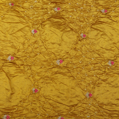 Pure Bandhani Meena Brocade