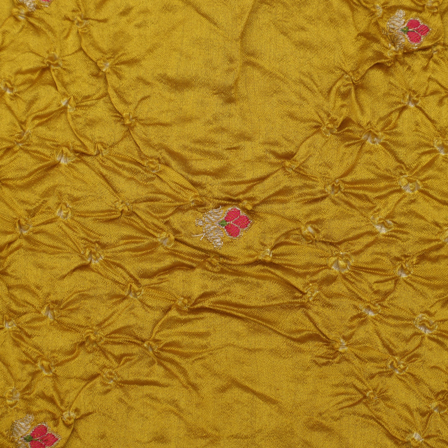 Pure Bandhani Meena Brocade