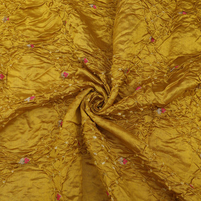 Pure Bandhani Meena Brocade