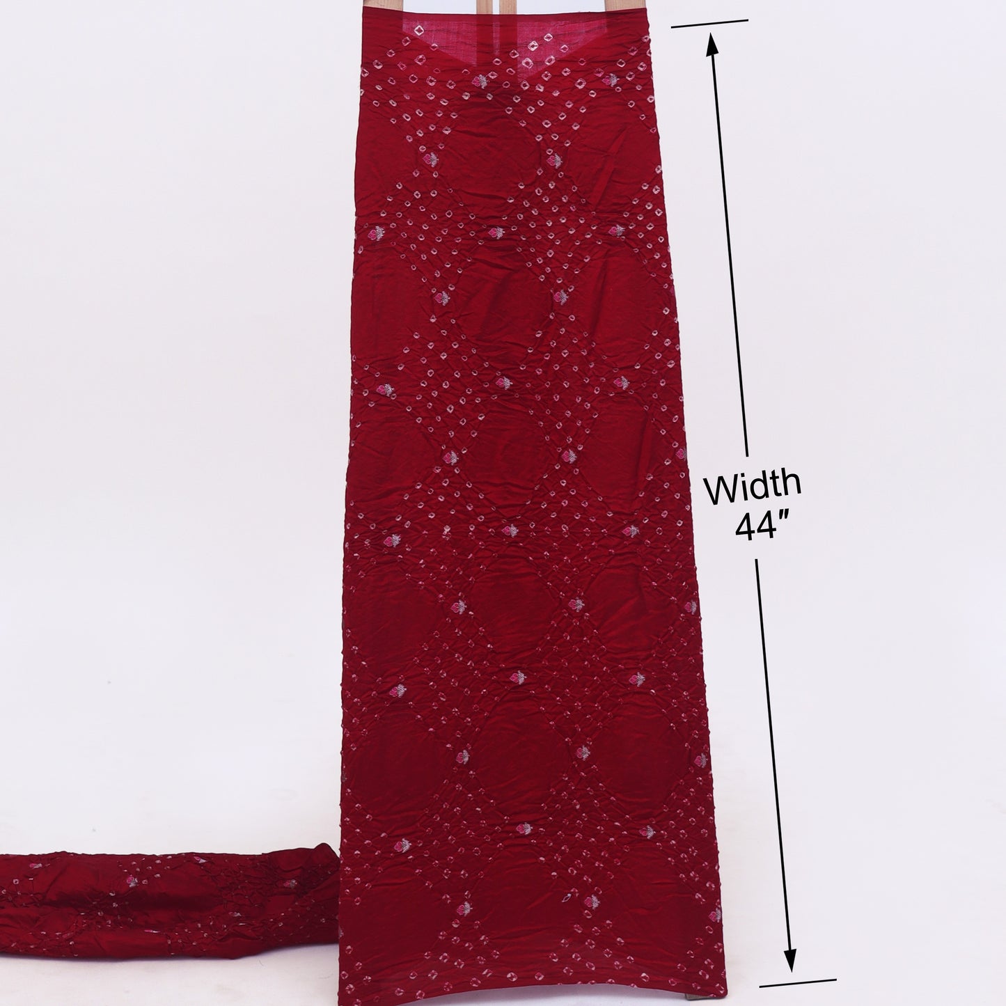 Pure Bandhani Meena Brocade