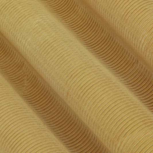 Golden Color Crush Satin Plain Fabric