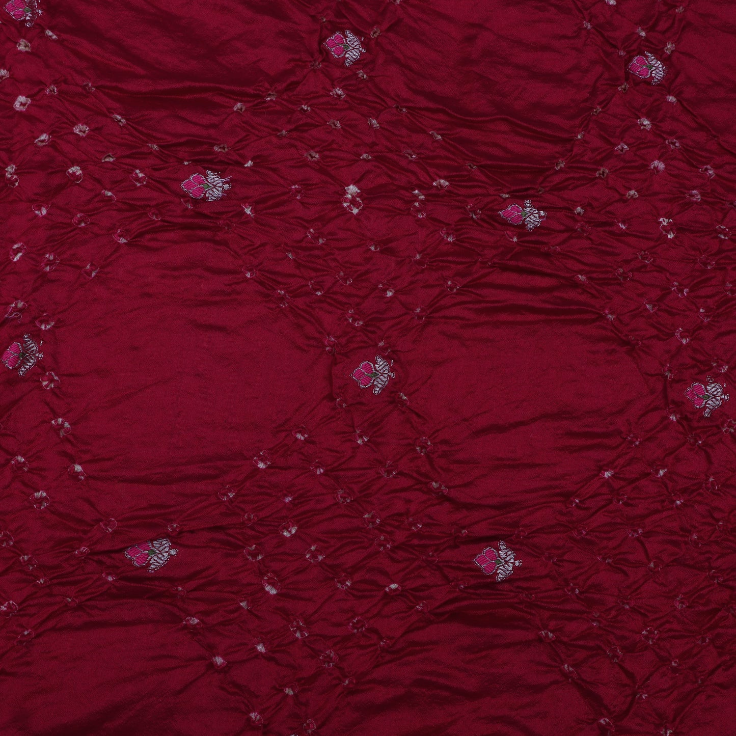 Pure Bandhani Meena Brocade