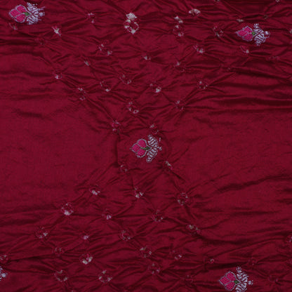 Pure Bandhani Meena Brocade
